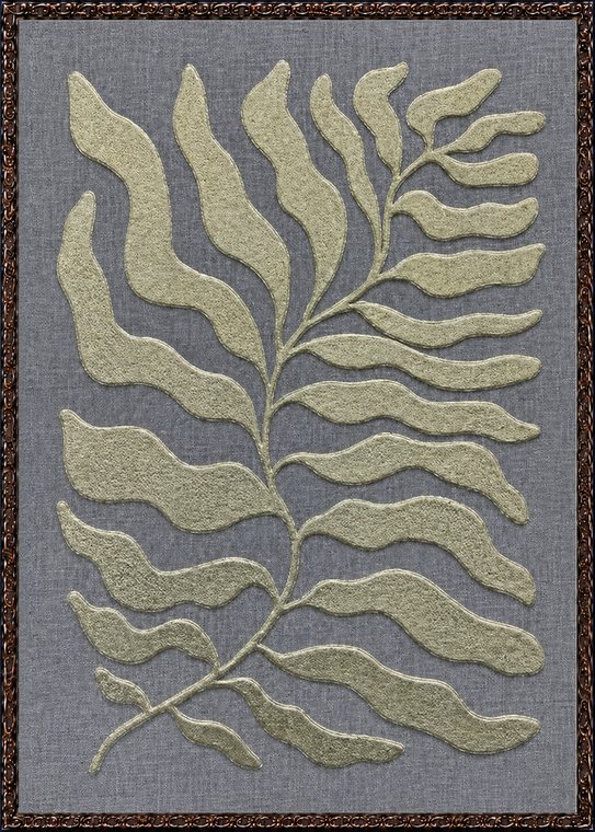 Gold Fern Relief