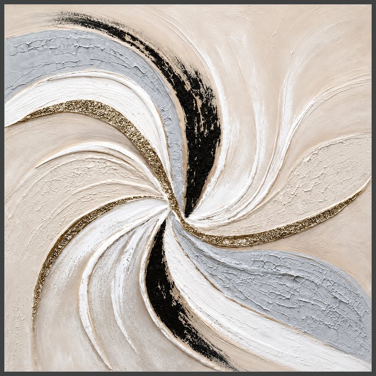 Ivory Spiral Relief